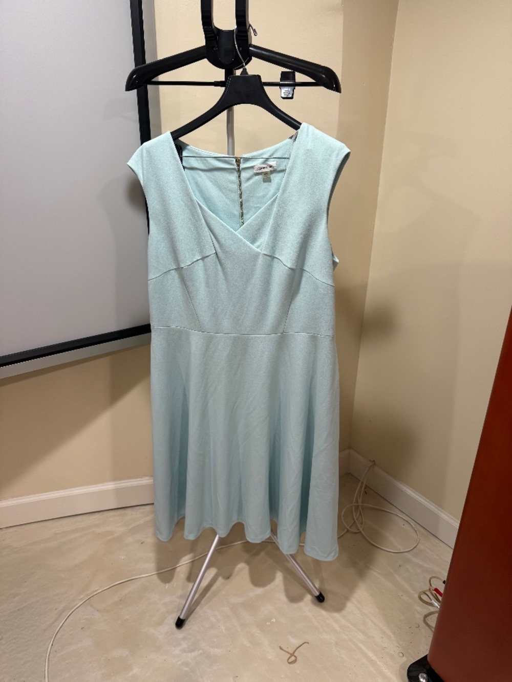 Mint Green A line Dress